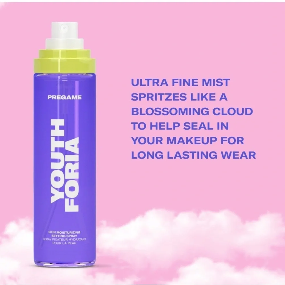 BUNDLE Youthforia Pregame Setting Spray- Blush Oil